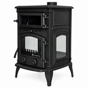FRS-012 Fire Stove Sirius Maxi 4 Fırınlı Döküm Soba: Yüksek Verimli Odun Kömür Isıtıcı