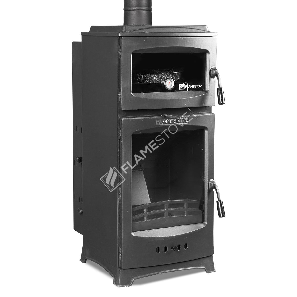 Lodi Gurme Pelet Soba Fırınlı, A Sınıfı, Schott Robax Camlı, 12 kW