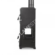 Fire Stove Lodi Lux Gurme Fırınlı 8 kW Yüksek Verimli Döküm Soba