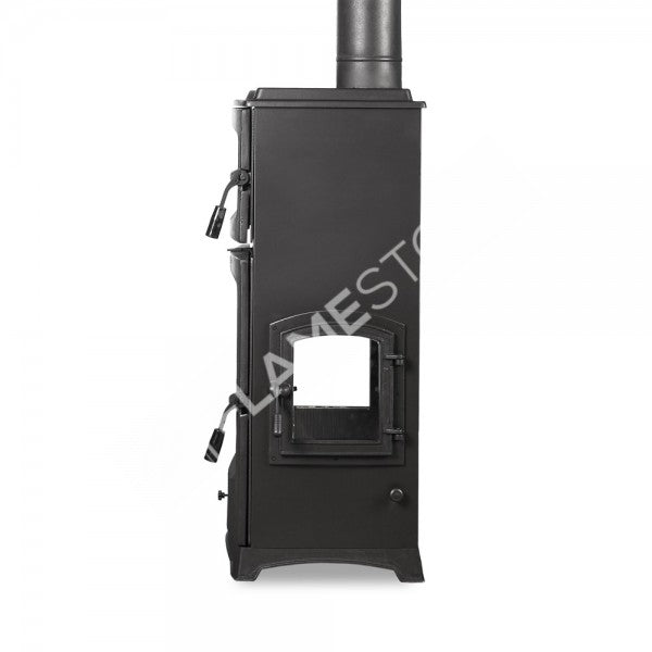 Fire Stove Lodi Lux Gurme Fırınlı 8 kW Yüksek Verimli Döküm Soba