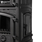 FR-011YKST Sirius Maxi Style YK Odunluklu Fırınlı 4 Camlı Döküm Soba 