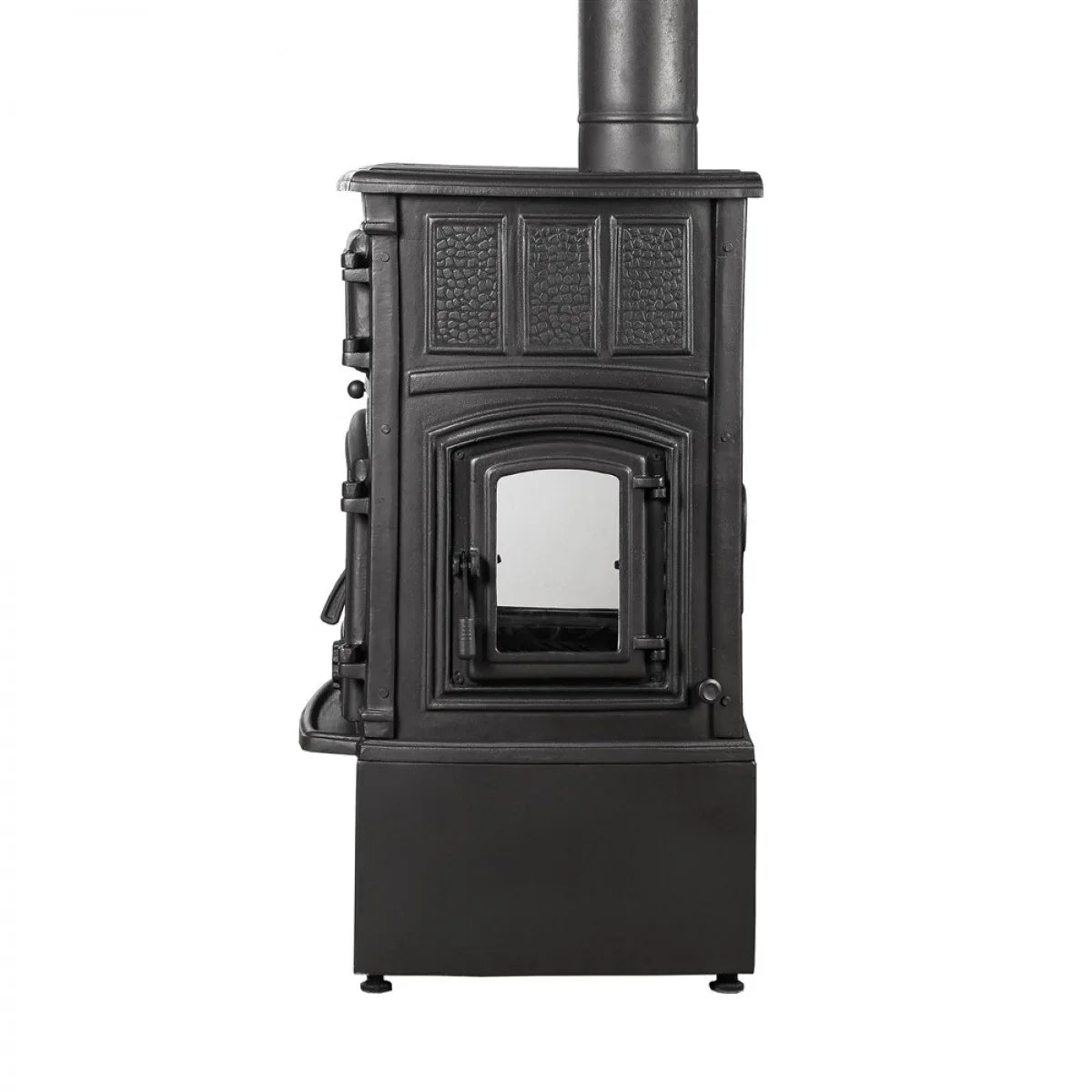 FR-011YKST Sirius Maxi Style YK Odunluklu Fırınlı 4 Camlı Döküm Soba 