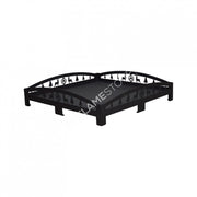 FRS-104D Fire Stove Premium 60x60 cm Lazer Kesim Doğa Desenli Soba Altlığı Zemin Koruyucu