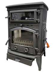 FRS-011YK-AK Fire Stove Sirius Maxi Yan Kapaklı Fırınlı Döküm Soba
