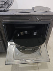 FRS-315 - 40'lık Döküm Kuzine Soba | Mat Siyah | Emaye