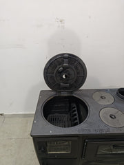 FRS-315 - 40'lık Döküm Kuzine Soba | Mat Siyah | Emaye