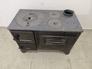 FRS-315 - 40'lık Döküm Kuzine Soba | Mat Siyah | Emaye