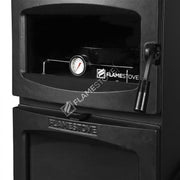 Fire Stove Lodi Gurme Fırınlı Döküm Soba, A Sınıfı, Çift Yanmalı, Robax Camlı, 8 kW