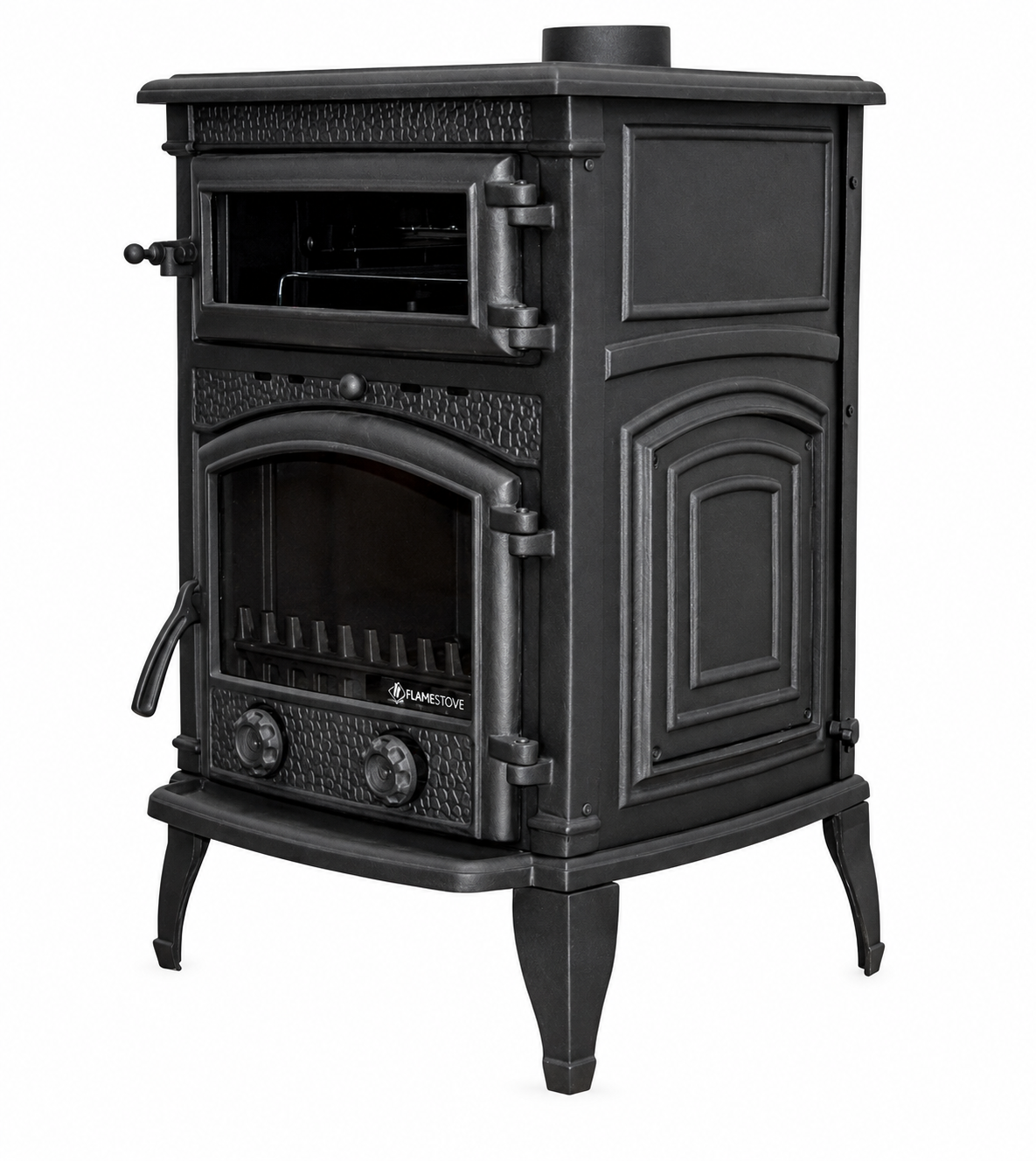 FRS-013 Fire Stove Sirius Mega Fırınlı Döküm Soba: Yüksek Verimli Odun Kömür Sobası