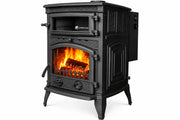 FRS-013SS Fire Stove Sirius Mega Sulu Sistem Döküm Soba, Yüksek Verimli Çift Yanmalı Odun Kömür
