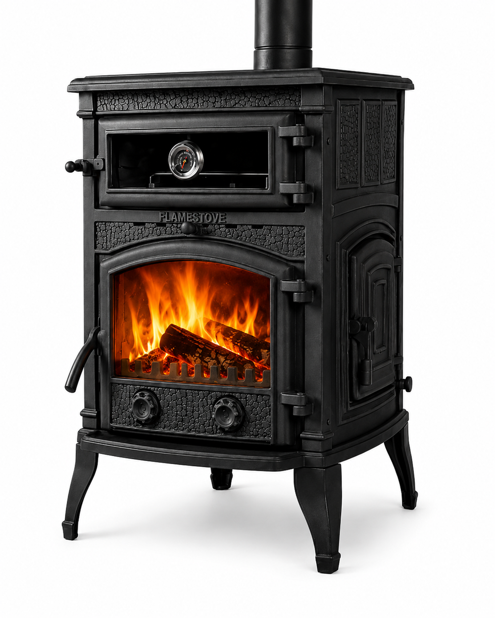 FRS-013YK Fire Stove Sirius Mega Fırınlı Döküm Soba