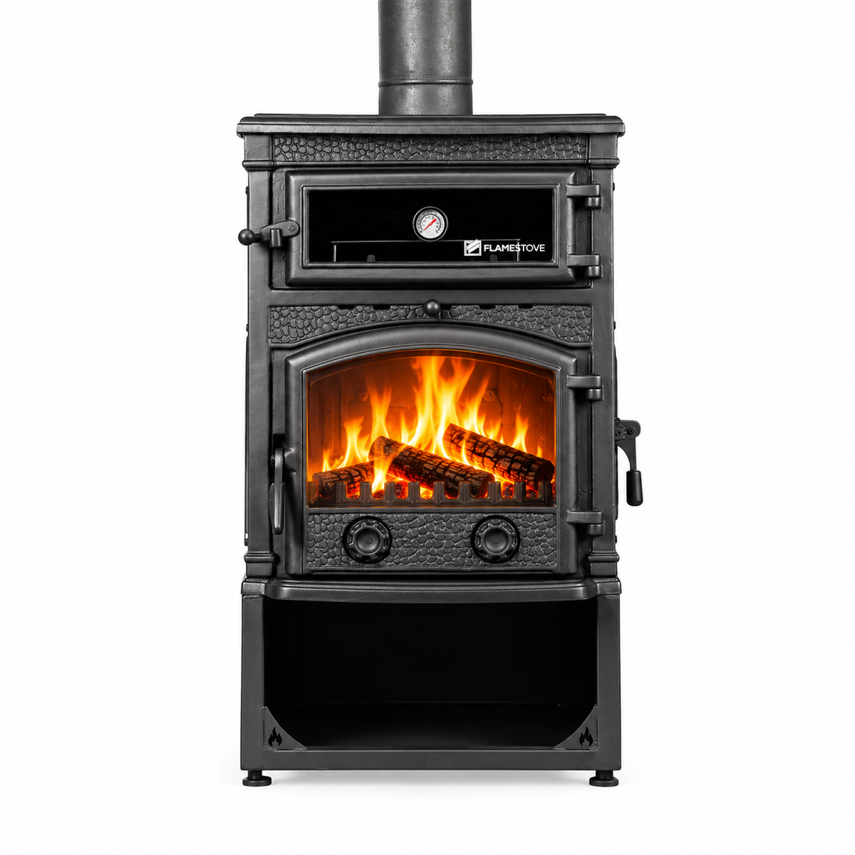 FRS-013YKST Fire Stove Sirius Mega YK Style Fırınlı Döküm Soba
