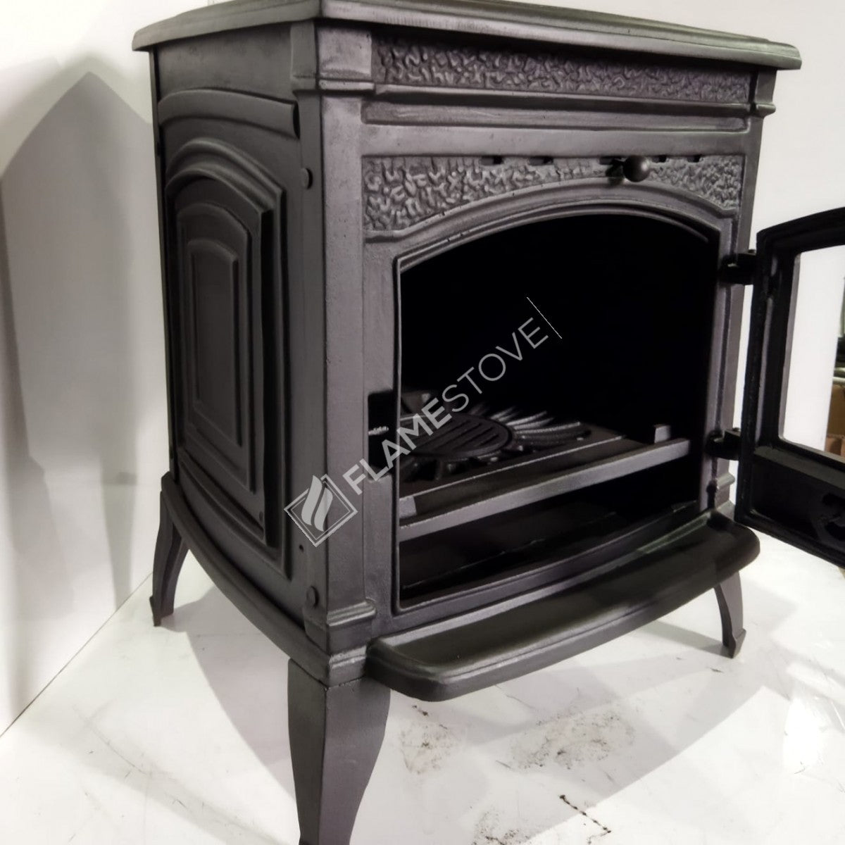 Fire Stove Sirius Star Yüksek Verimli Pik Döküm Odun Kömür Sobası