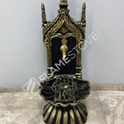 Fire Stove FRS-905 Altın Midye Alüminyum Bahçe Çeşmesi: Lüks Dış Mekan Estetiği