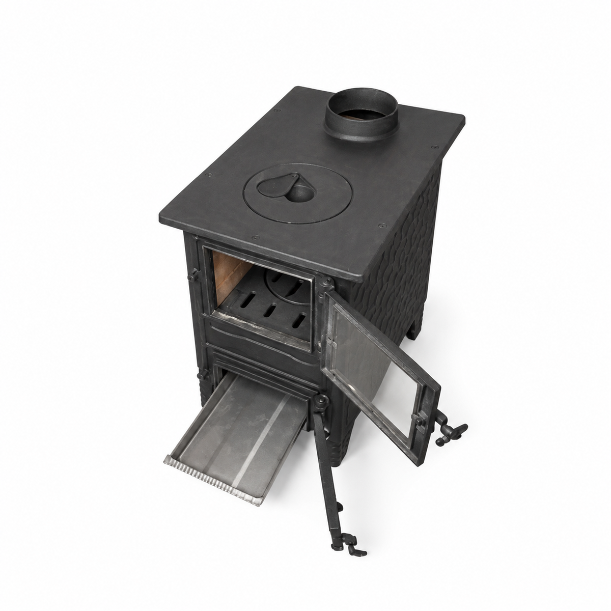 FIRE STOVE FRS-335 DÖKÜM KAPAKLI TUĞLALI KAMP SOBASI