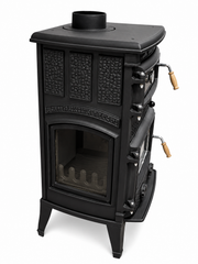 FRS-071YK Fire Stove Fırınlı Döküm Soba Sirius Midi Yan Kapaklı