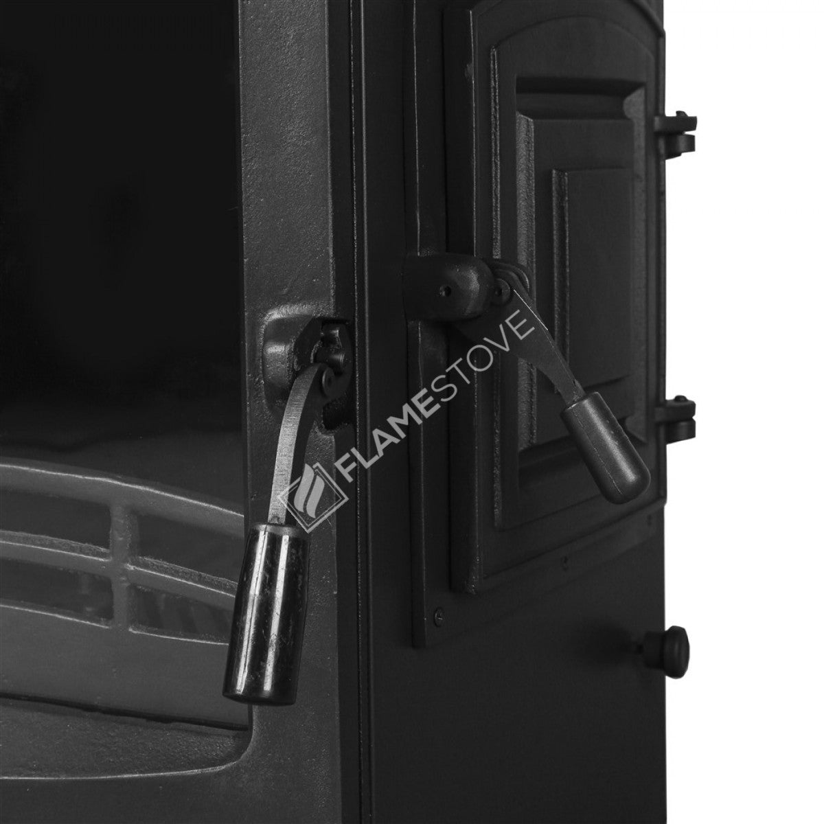 Fire Stove Lodi Gurme Fırınlı Döküm Soba, A Sınıfı, Çift Yanmalı, Robax Camlı, 8 kW