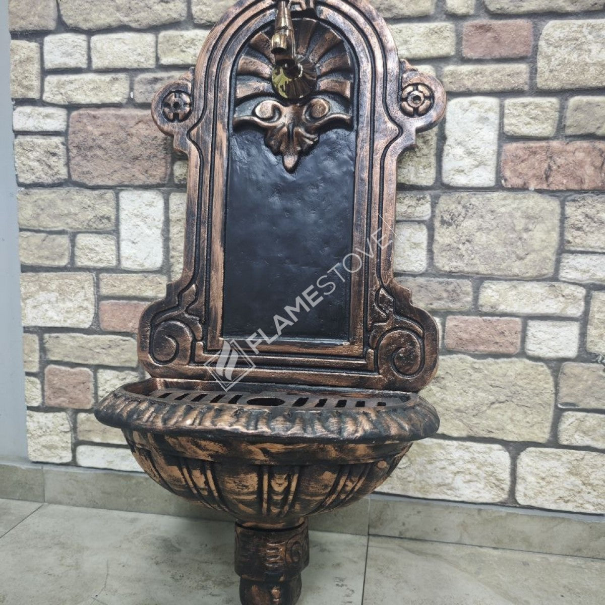 FRS-901 Fire Stove Bakır Döküm Alüminyum Bahçe Çeşmesi