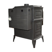 FRS-033SS Fire Stove Döküm Sulu Isıtma Sobası 33 kW Altara Premium Çift Yanma