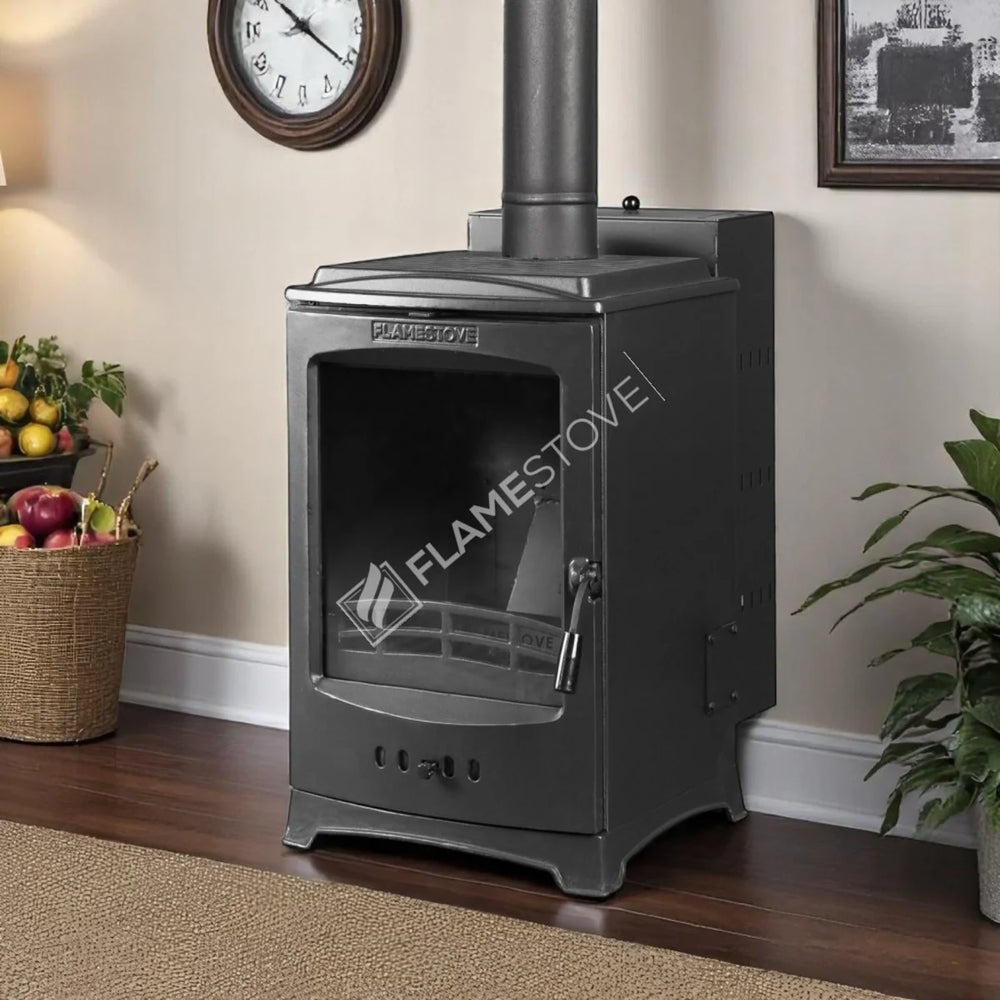 FRS-211 Fire Stove Lodi Krom Haznelı Yüksek Verimli A Sınıfı Pelet Sobası 7 kW