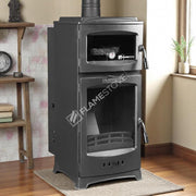 Lodi Gurme Pelet Soba Fırınlı, A Sınıfı, Schott Robax Camlı, 12 kW