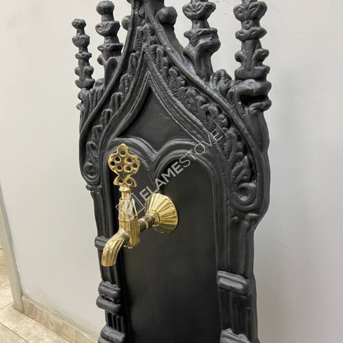 FRS-906 Fire Stove Mat Siyah Midye Alüminyum Bahçe Çeşmesi