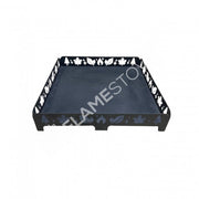FRS-104Y Fire Stove Premium Lazer Kesim Çelik Soba Altlığı