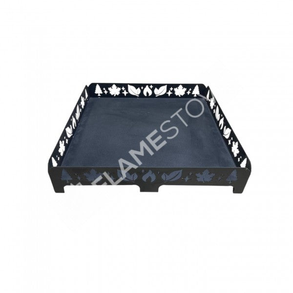 FRS-104Y Fire Stove Premium Lazer Kesim Çelik Soba Altlığı