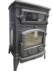 FireStove Retro Lux Dik Fırınlı Alttan Küllüklü Döküm Soba