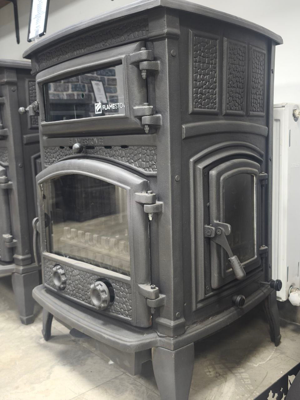 FireStove Retro Lux Dik Fırınlı Alttan Küllüklü Döküm Soba