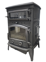 FireStove Retro Lux Dik Fırınlı Alttan Küllüklü Döküm Soba