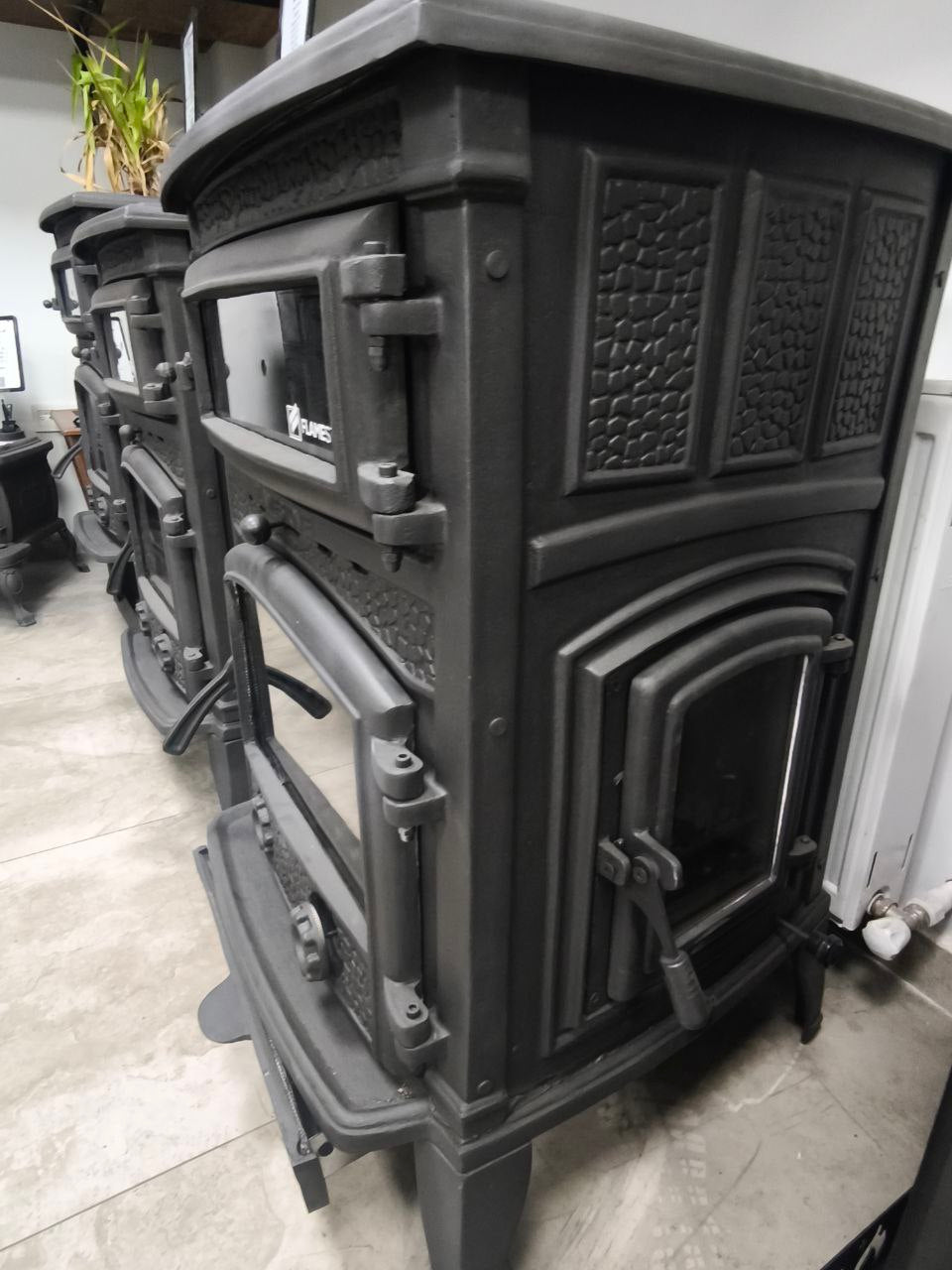 FireStove Retro Lux Dik Fırınlı Alttan Küllüklü Döküm Soba