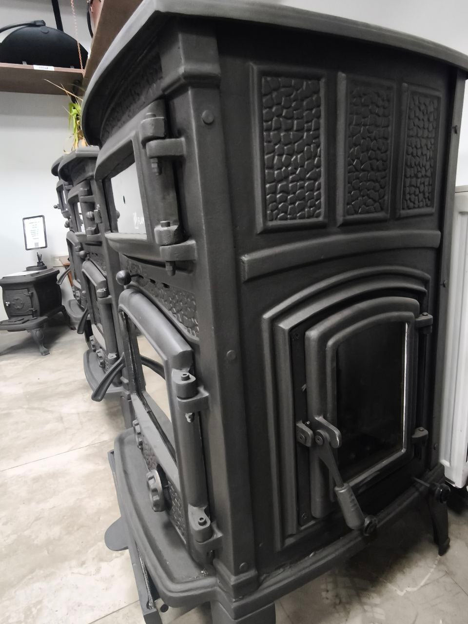 FireStove Retro Lux Dik Fırınlı Alttan Küllüklü Döküm Soba