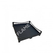 FRS-108 Fire Stove Lazer Kesim Köprü Desenli 50x50 cm Çelik Soba Altlığı