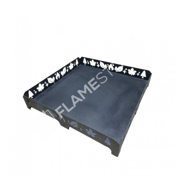 FRS-104Y Fire Stove Premium Lazer Kesim Çelik Soba Altlığı