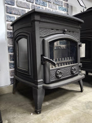 FRS-015 Fire Stove Sirius Ultra 4 Döküm Soba: Yüksek Verimli, Estetik, Schott Robax Camlı FRS-015