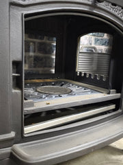 FRS-015 Fire Stove Sirius Ultra 4 Döküm Soba: Yüksek Verimli, Estetik, Schott Robax Camlı FRS-015