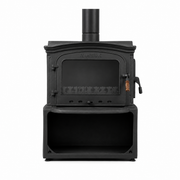 FRS-032YKST Fire Stove Altara Lux Döküm Soba Yüksek Verimli Odun & Kömür Isıtıcı Çift Yanmalı