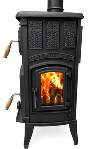 FRS-071YK Fire Stove Fırınlı Döküm Soba Sirius Midi Yan Kapaklı
