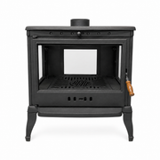 FRS-043 Fire Stove 3 Camlı Döküm Soba: Yüksek Verimli Odun Kömür Isıtıcı