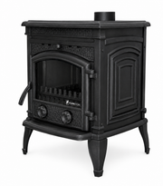 FRS-016 Fire Stove Sirius Star Yüksek Verimli Pik Döküm Odun Kömür Sobası FRS-016