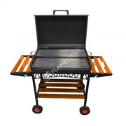 FRS-505K Fire Stove Ultra Lüks Taşınabilir Ayaklı Geniş Hazneli Dekoratif Turuncu Barbekü Mangal