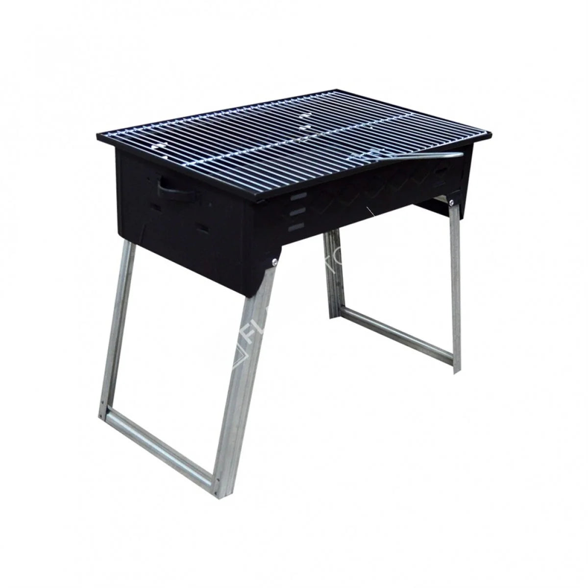 FRS-502 Fire Stove Yüksek Ayaklı Lüks Saç Mangal: Geniş Pişirme Yüzeyli Taşınabilir Barbekü