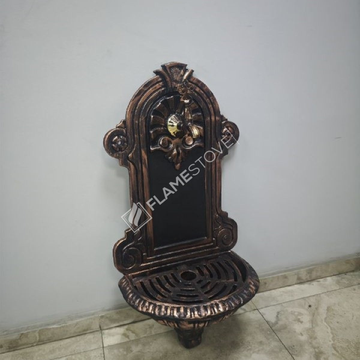 Fire Stove FRS-901 Bakır Döküm Alüminyum Bahçe Çeşmesi, Dış Mekan Dayanıklı Su Musluğu