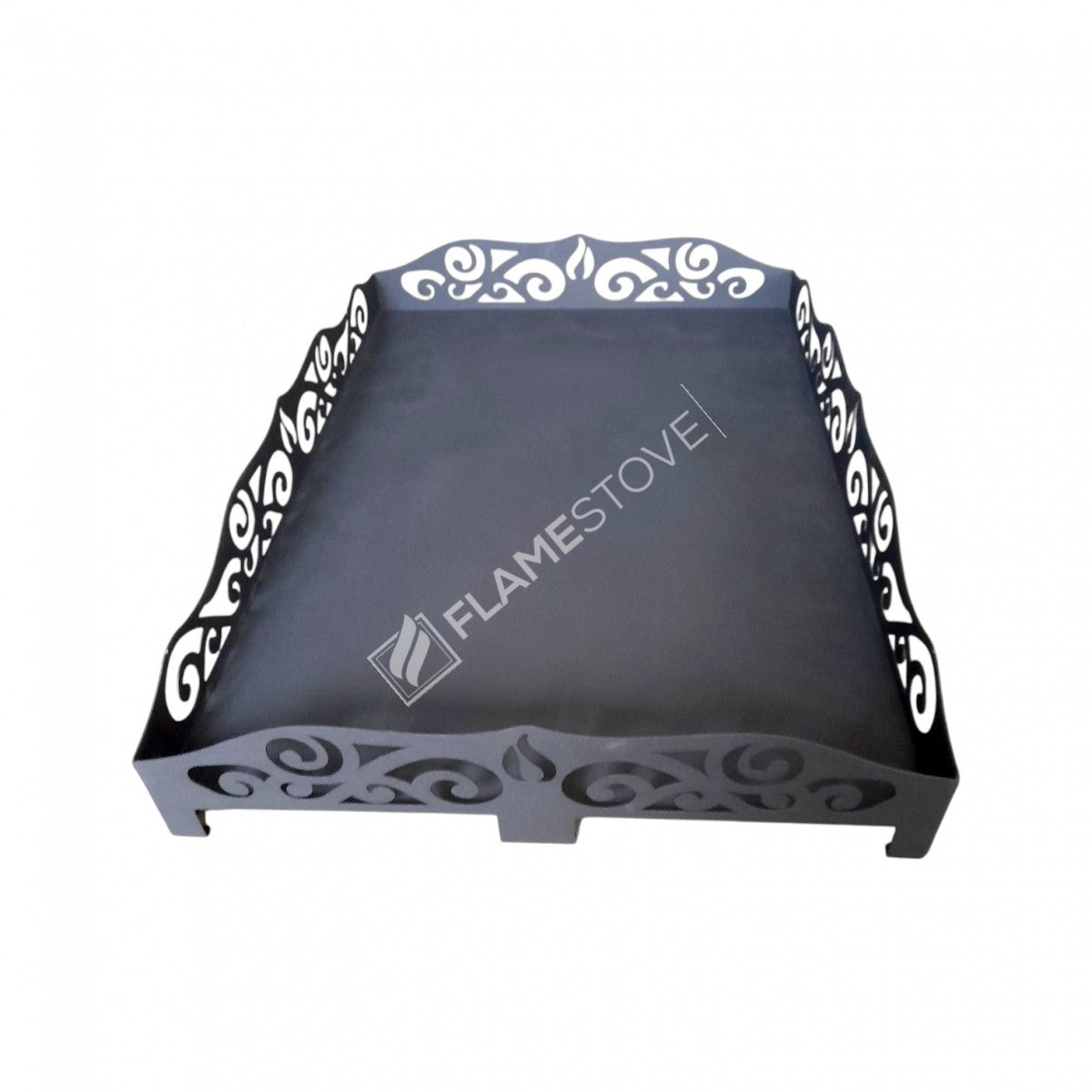 FRS-105KL Fire Stove Dayanıklı Çelik 60x90cm Kilim Desenli Soba Altlığı