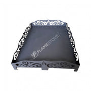 FRS-105KL Fire Stove Dayanıklı Çelik 60x90cm Kilim Desenli Soba Altlığı