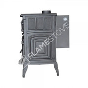 FRS-013SS Fire Stove Sirius Mega Sulu Sistem Döküm Soba, Yüksek Verimli Çift Yanmalı Odun Kömür