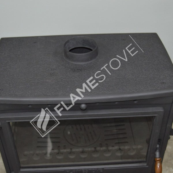 Retro Lux 3 Camlı Döküm Soba, Yüksek Verimli Odun & Kömür Sobası