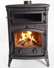 FRS-013 Fire Stove Sirius Mega Fırınlı Döküm Soba: Yüksek Verimli Odun Kömür Sobası