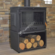 Fire Stove Retro YK FRS-041YKST 10kW Yüksek Verimli Döküm Soba